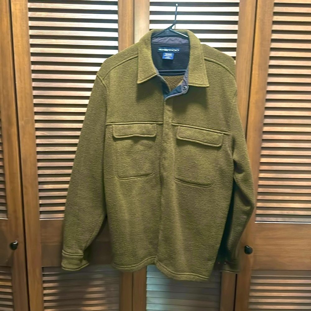 Exofficio Snap buttton up fleece jacket